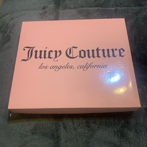 Juicy Couture purse set. Red, gray, black. New in a box.